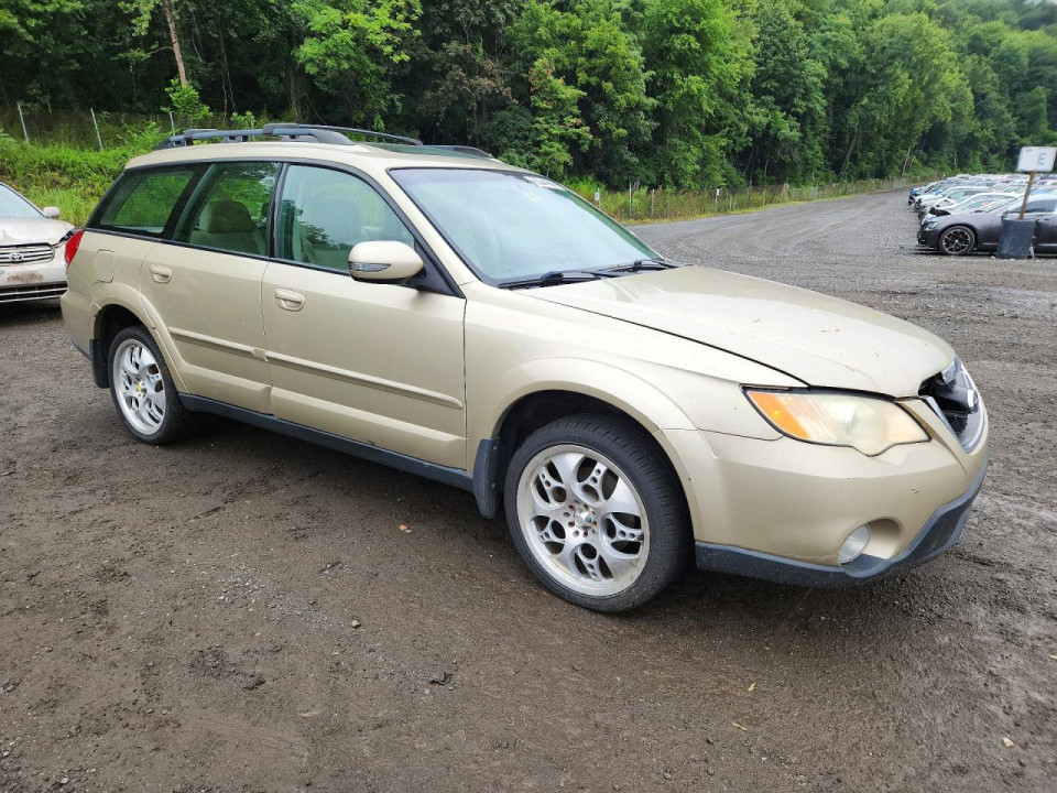 Subaru OUTBACK 2008 — Copart