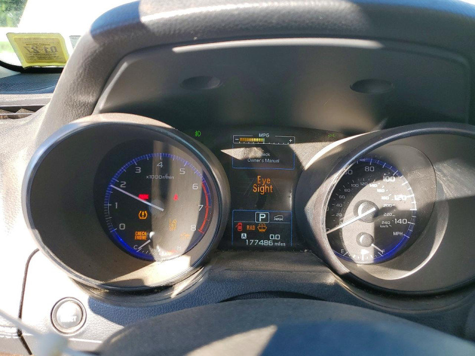 Subaru OUTBACK 2019 — Copart