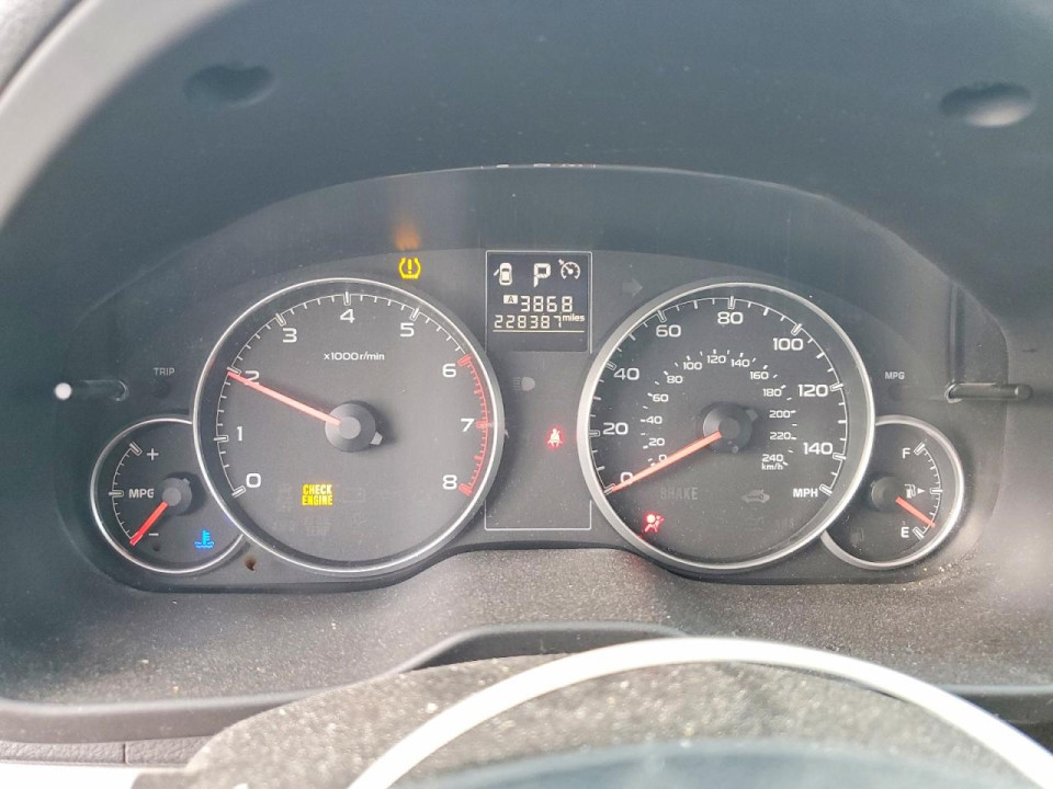 Subaru OUTBACK 2013 — Copart