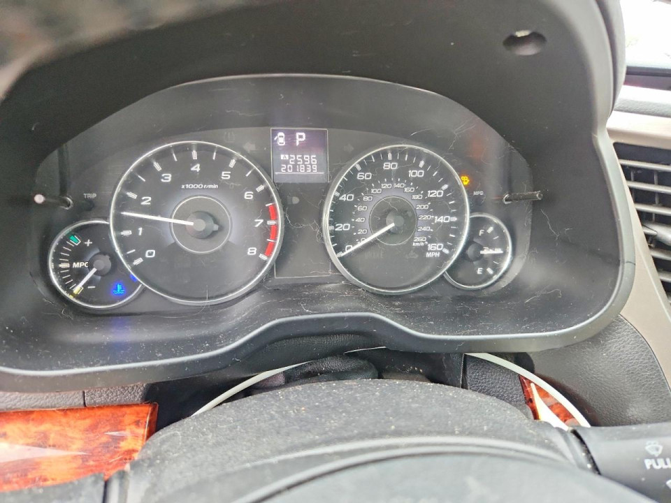 Subaru OUTBACK 2012 — Copart