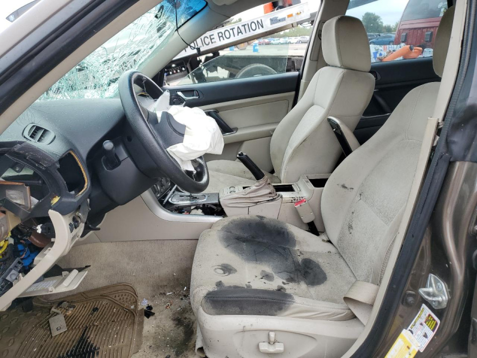 Subaru OUTBACK 2008 — Copart