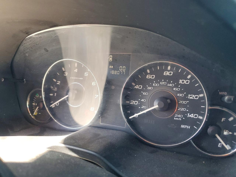 Subaru OUTBACK 2011 — Copart