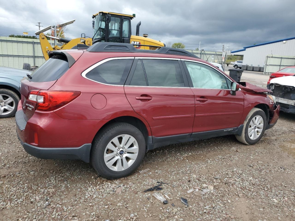 Subaru OUTBACK 2016 — Copart