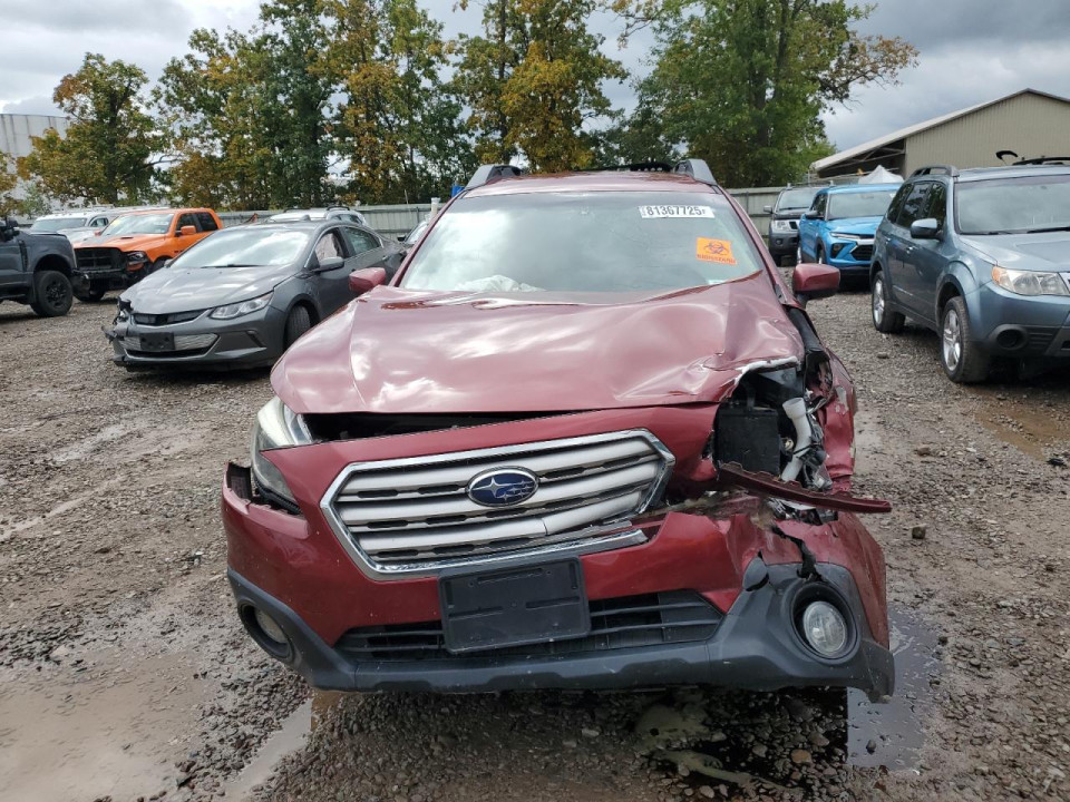 Subaru OUTBACK 2016 — Copart