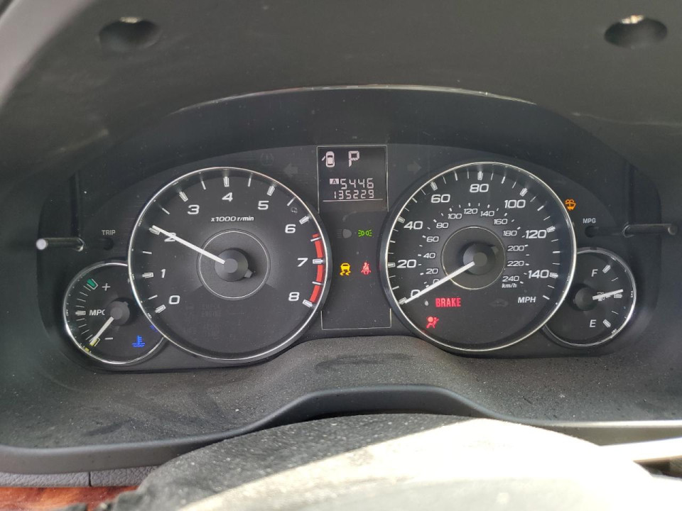 Subaru OUTBACK 2012 — Copart