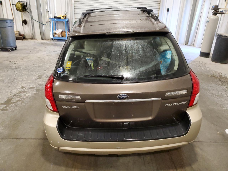 Subaru OUTBACK 2008 — Copart