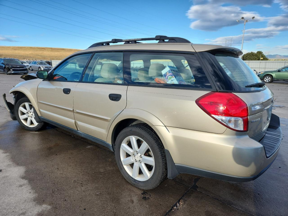 Subaru OUTBACK 2008 — Copart