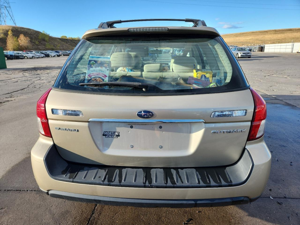 Subaru OUTBACK 2008 — Copart