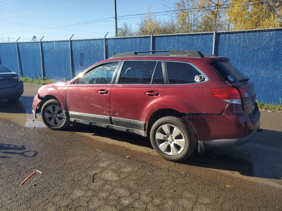 Subaru OUTBACK 2012 — Copart