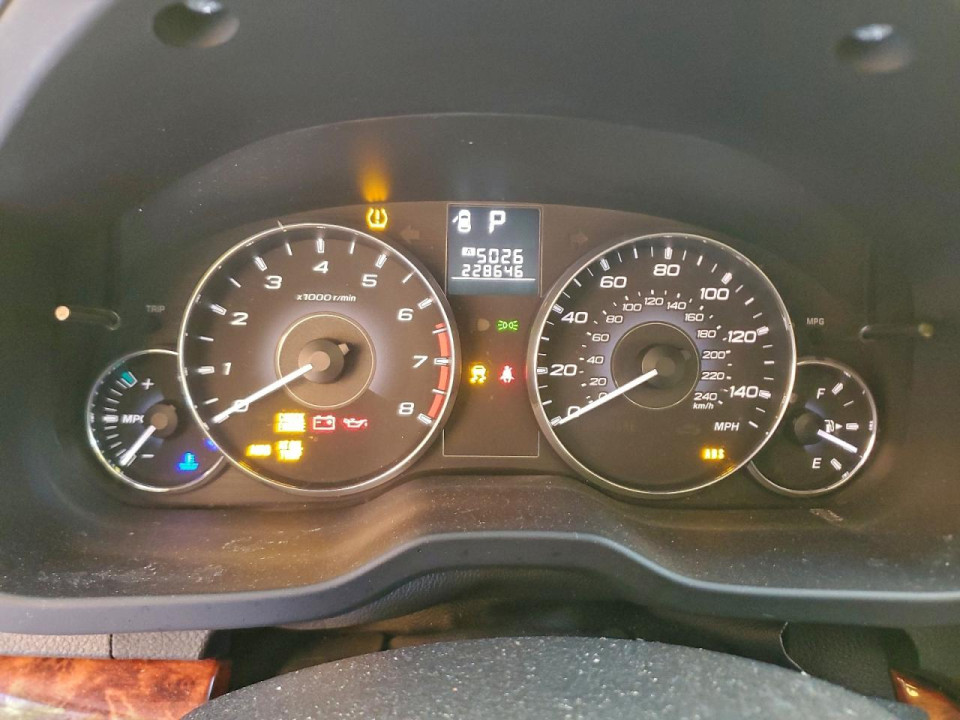 Subaru OUTBACK 2012 — Copart