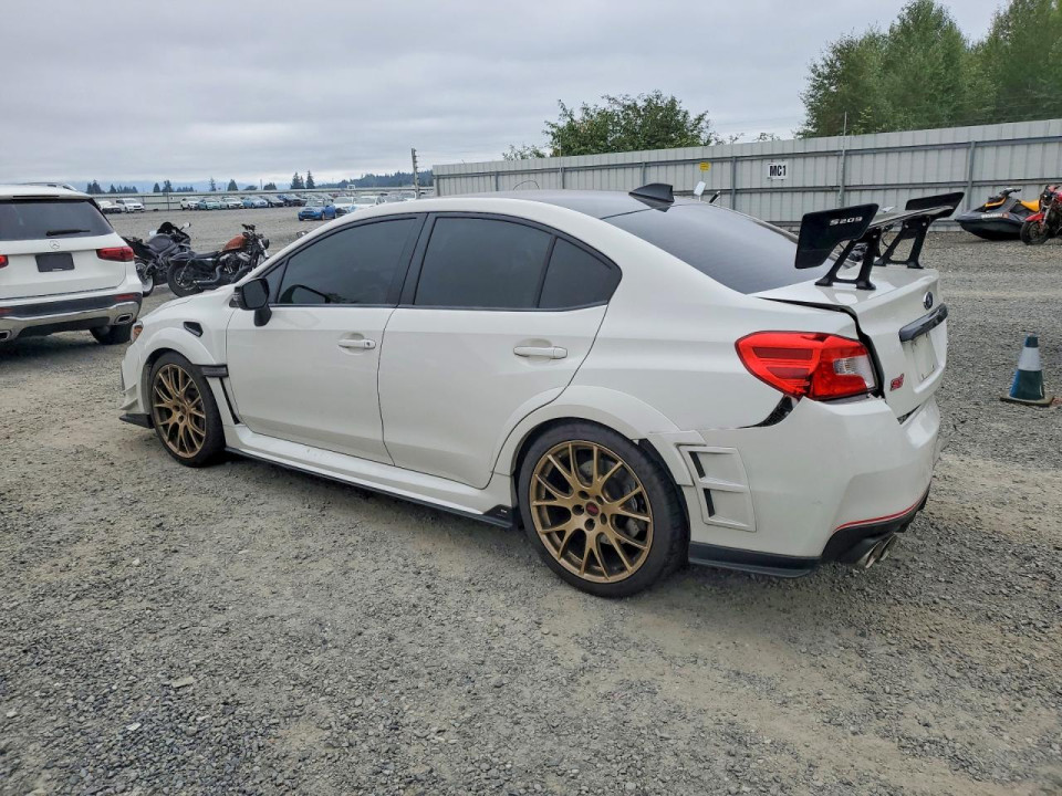 Subaru WRX STI S209 2019 — Copart