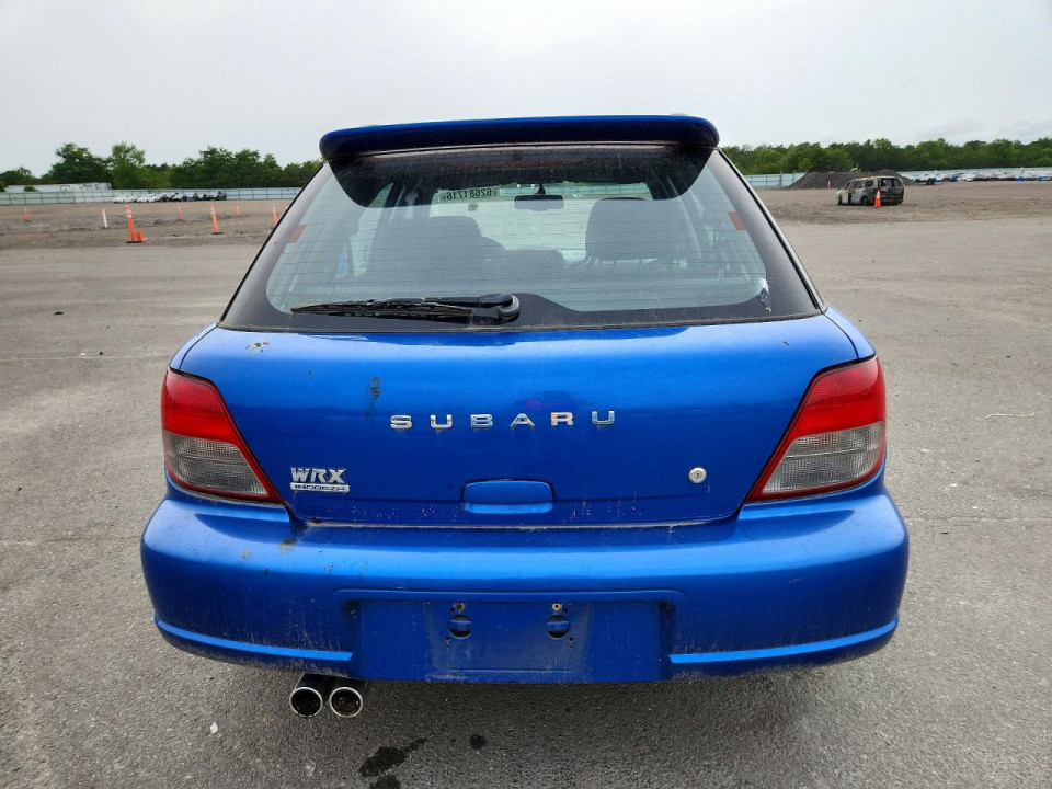 Subaru WRX 2002 — Copart