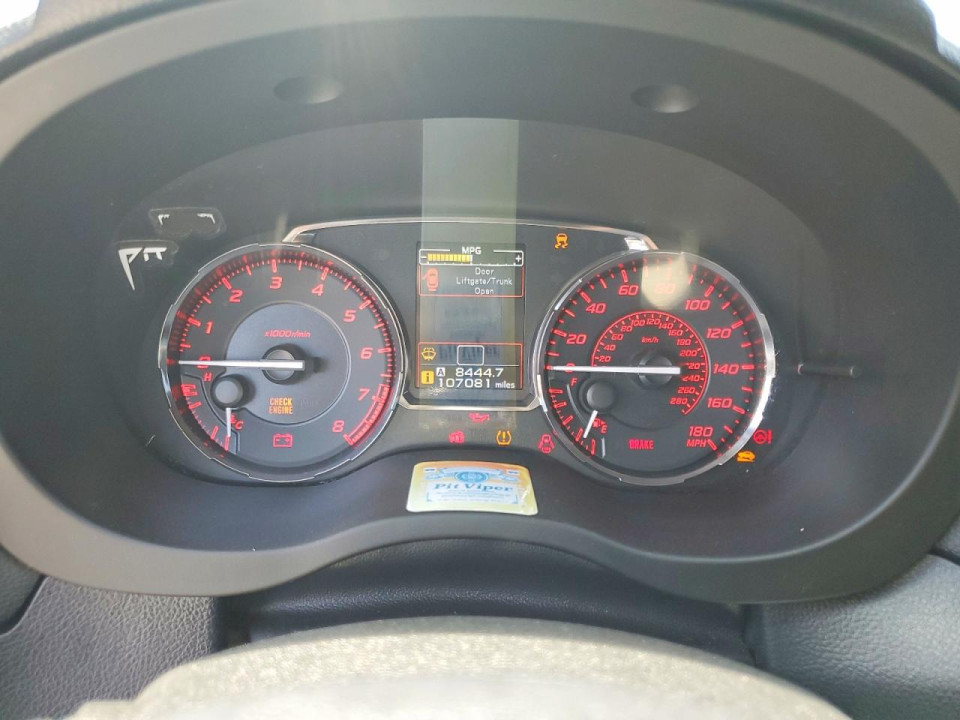 Subaru WRX 2017 — Copart