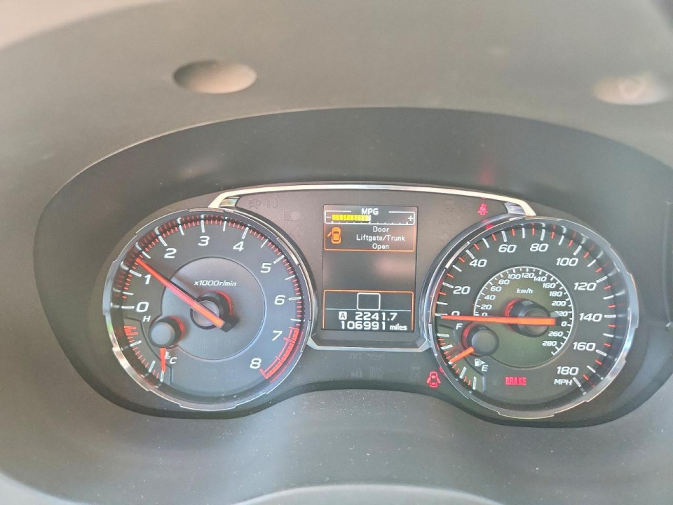 Subaru WRX 2019 — Copart