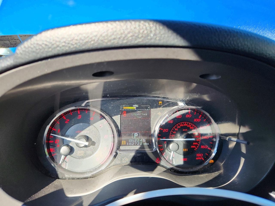 Subaru WRX 2017 — Copart