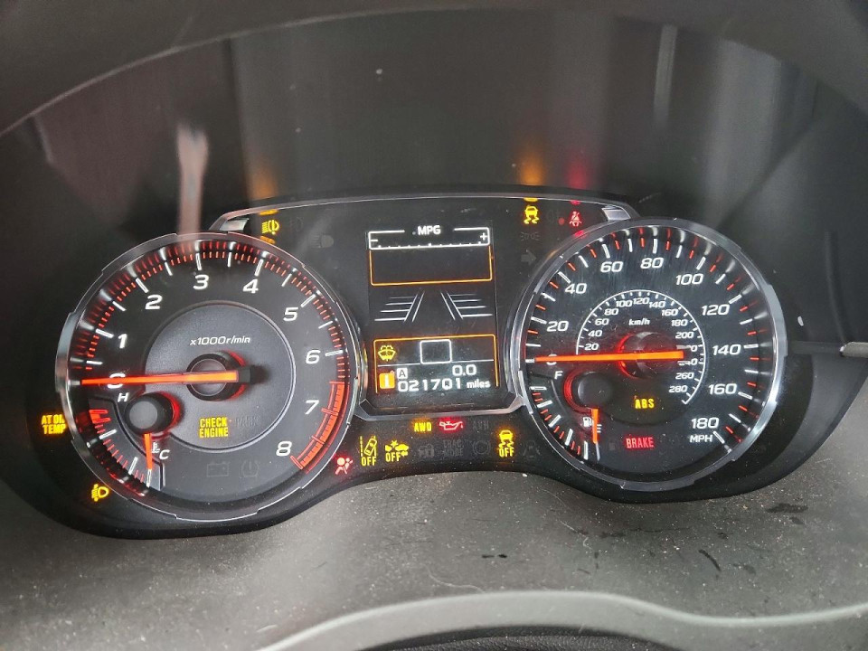 Subaru WRX 2019 — Copart