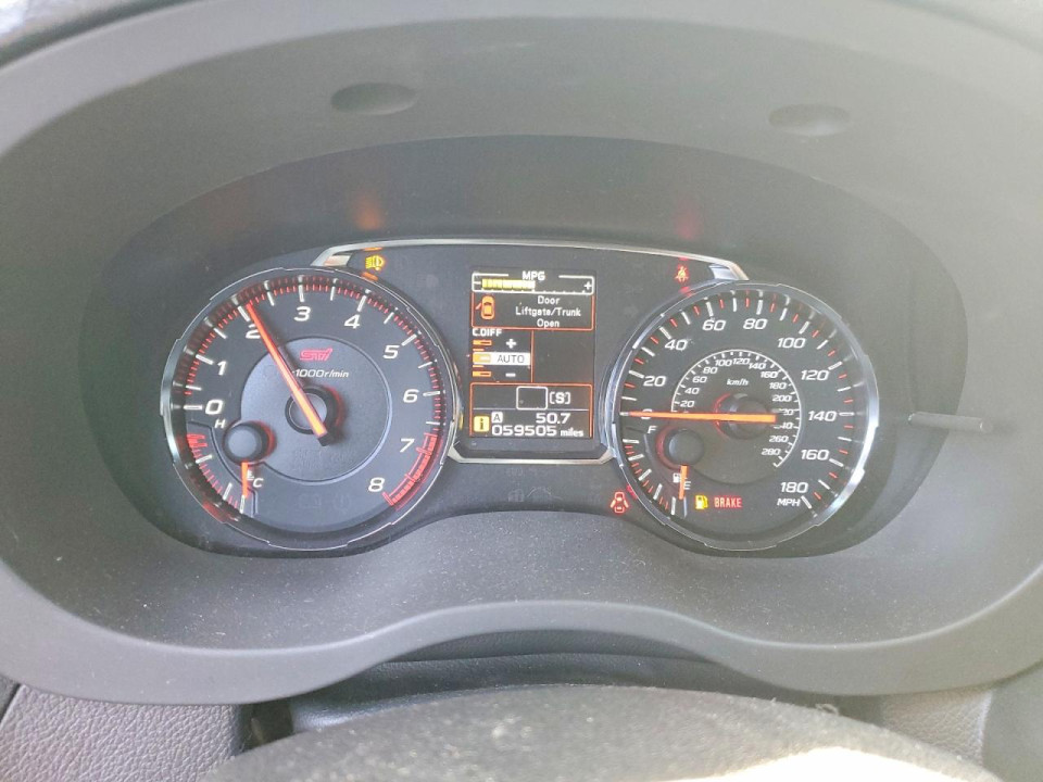 Subaru WRX 2019 — Copart