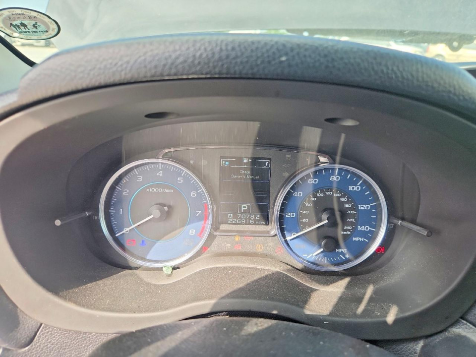 Subaru XV 2015 — Copart