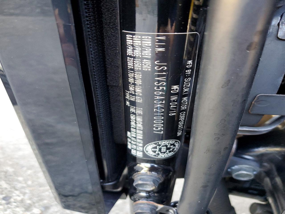 Suzuki CYC VZ/VZR 2019 — Copart
