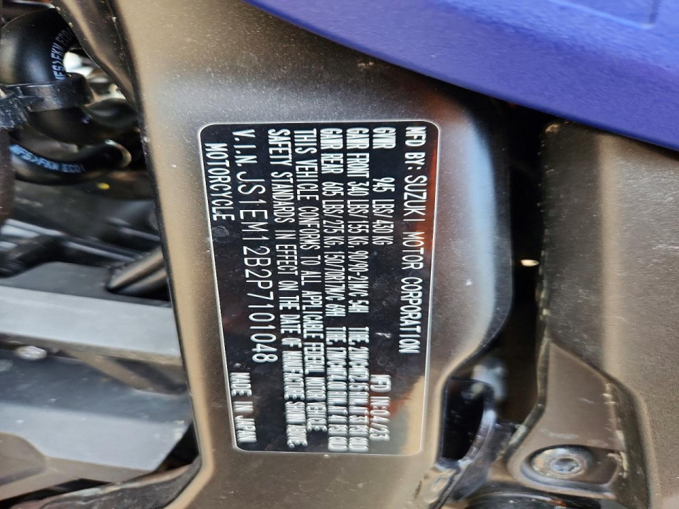 Suzuki DL800DE RC 2023 — Copart