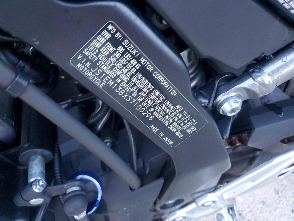 Suzuki GSX800 F 2025 — Copart