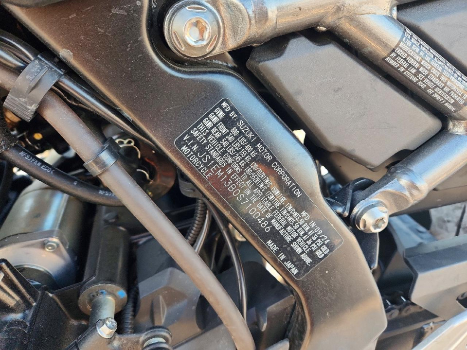 Suzuki GSX800 F 2025 — Copart