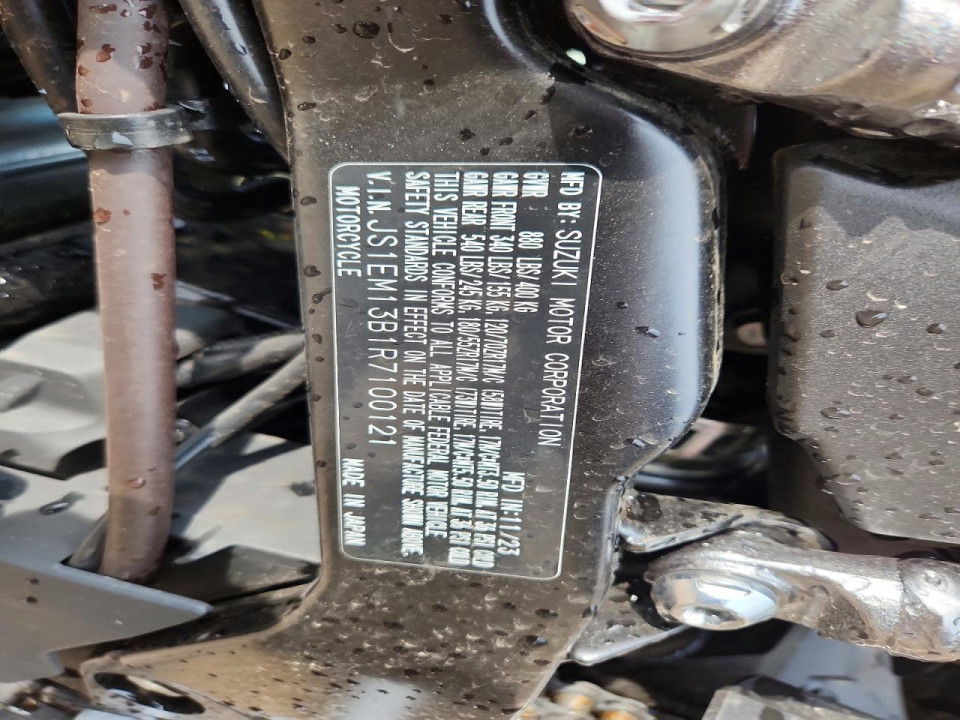 Suzuki GSX800 2024 — Copart