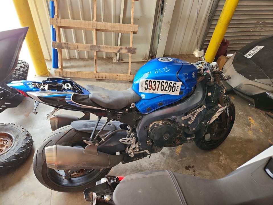 Suzuki GSXR1000 2011 — Copart