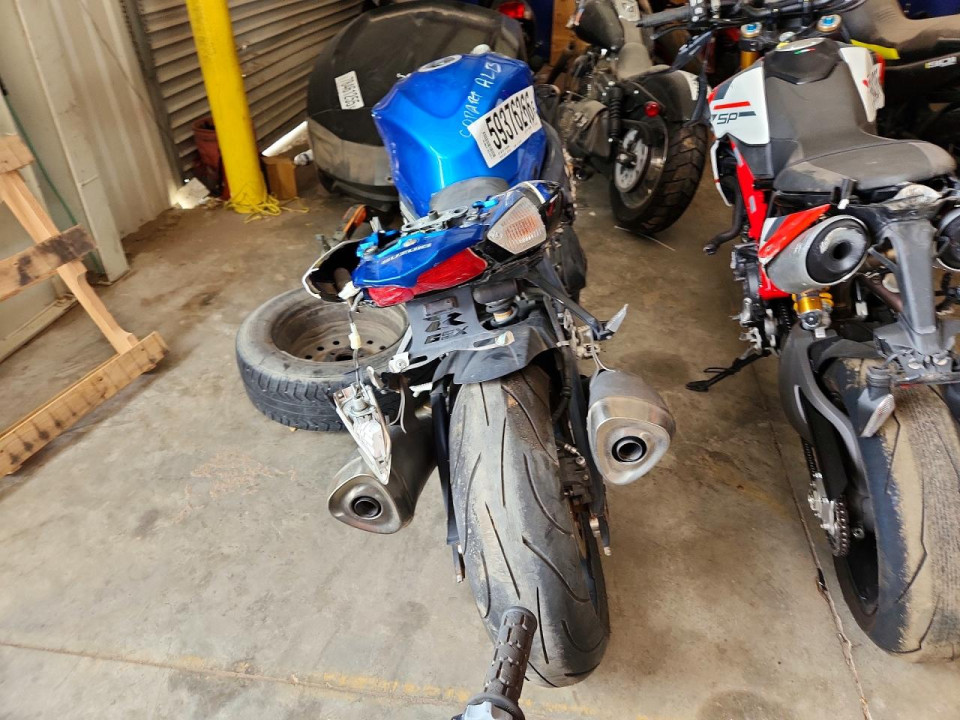 Suzuki GSXR1000 2011 — Copart