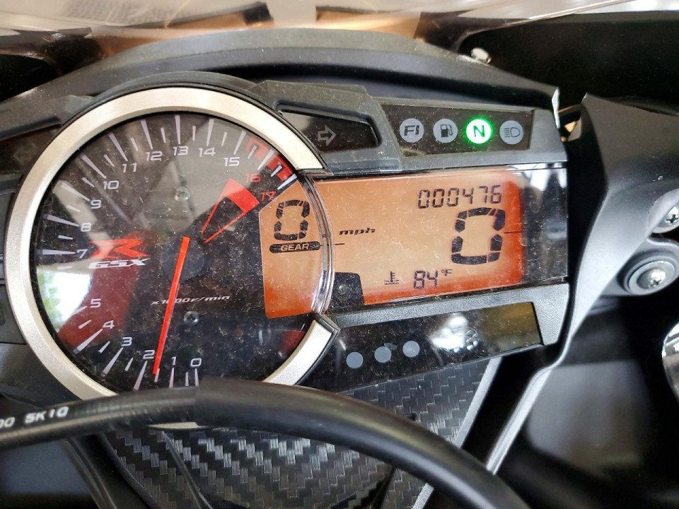 Suzuki GSXR600 2026 — Copart