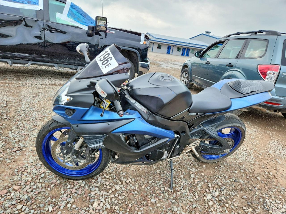 Suzuki GSXR600 2007 — Copart