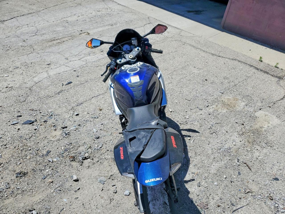 Suzuki GSXR750 2007 — Copart