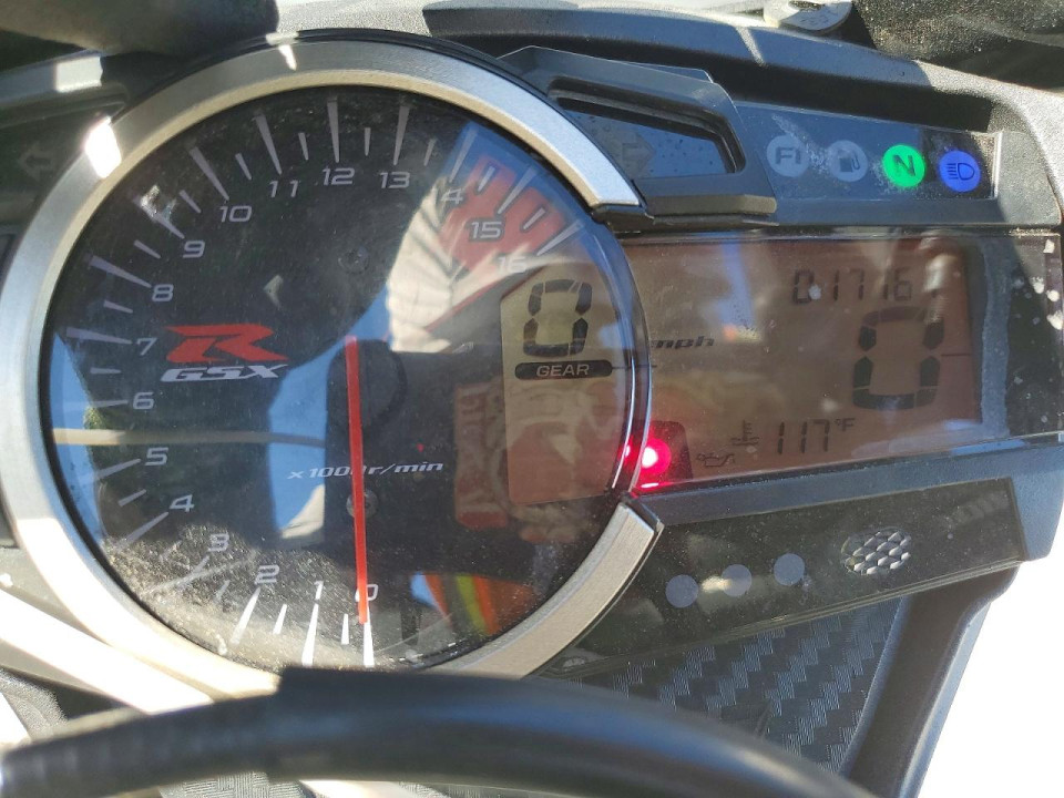 Suzuki GSXR750 2018 — Copart