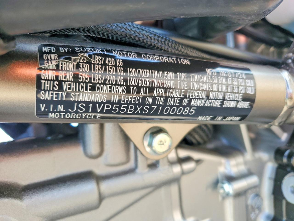 Suzuki SV650 2025 — Copart