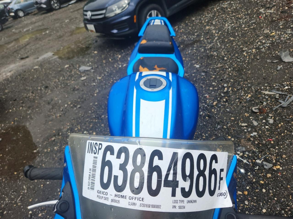 Suzuki SV650 2009 — Copart