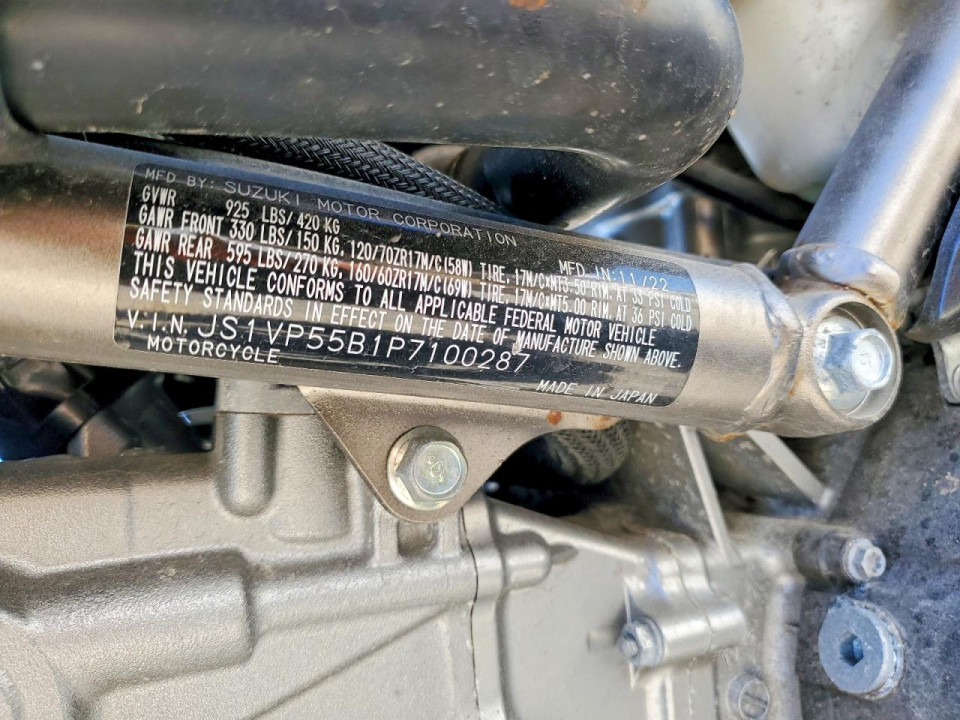 Suzuki SV650 2023 — Copart