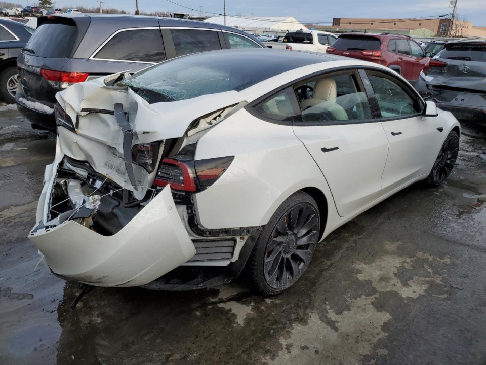 Tesla MODEL 3 2022 — Copart