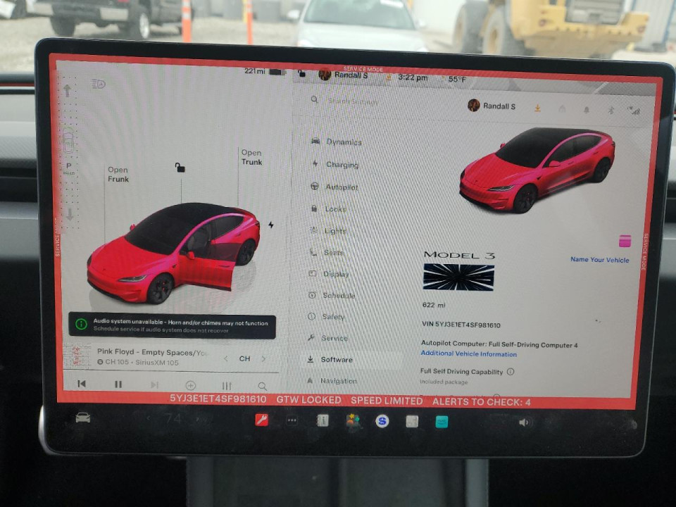 Tesla MODEL 3 2025 — Copart