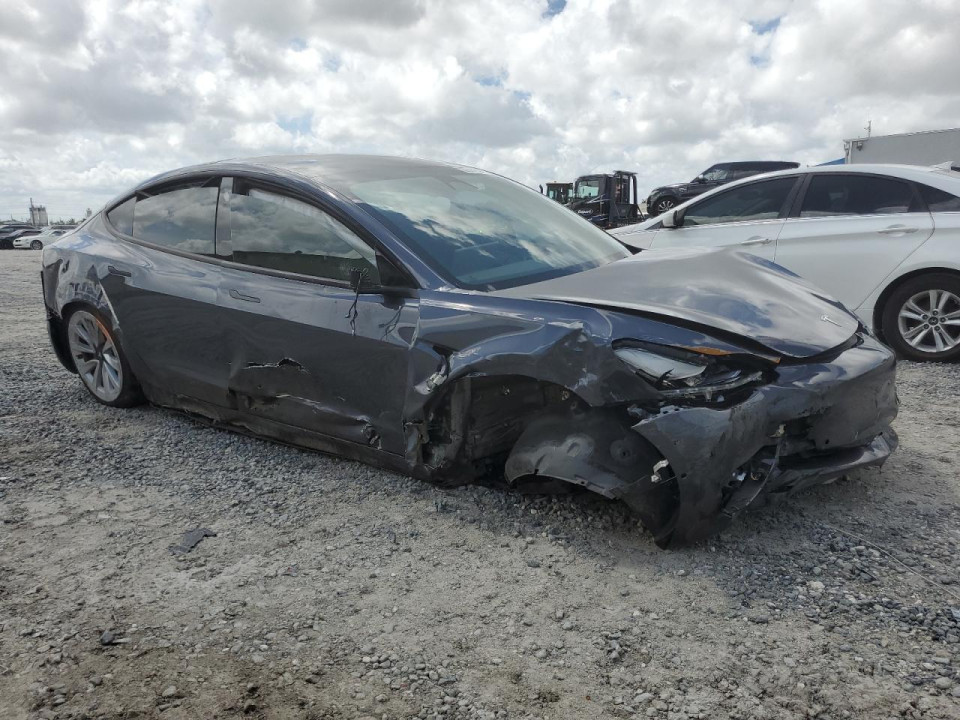 Tesla MODEL 3 2022 — Copart