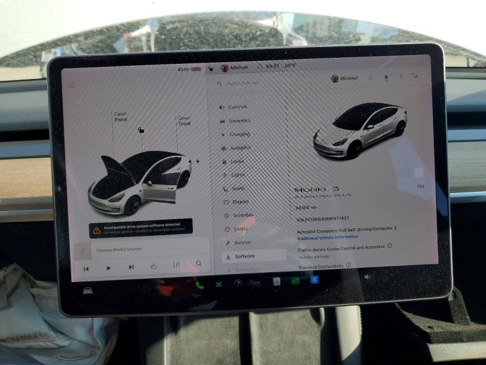Tesla MODEL 3 2021 — Copart