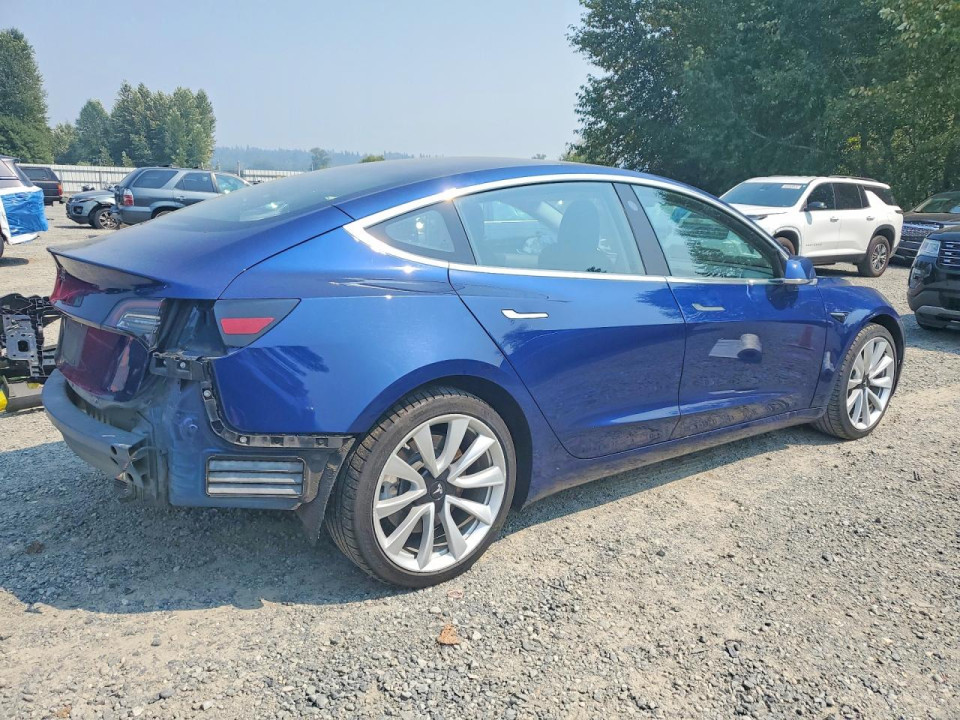 Tesla MODEL 3 2018 — Copart