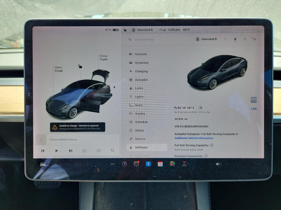 Tesla MODEL 3 2021 — Copart