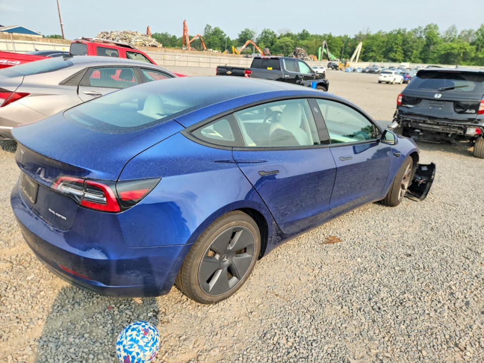 Tesla MODEL 3 2022 — Copart