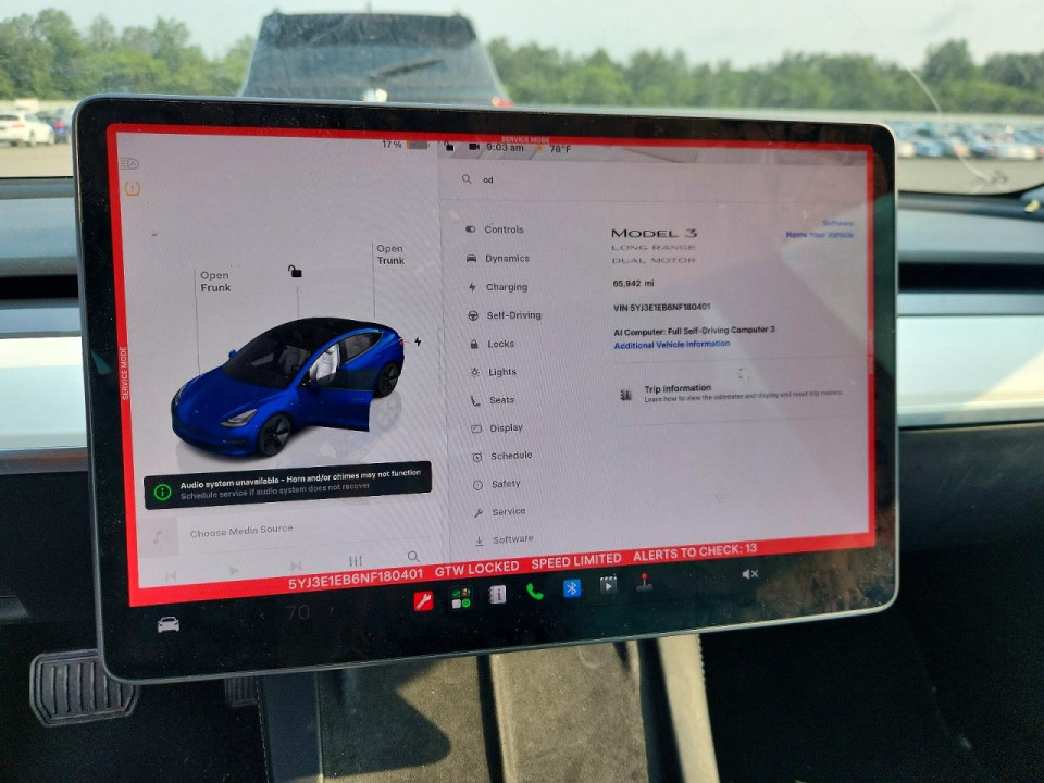 Tesla MODEL 3 2022 — Copart