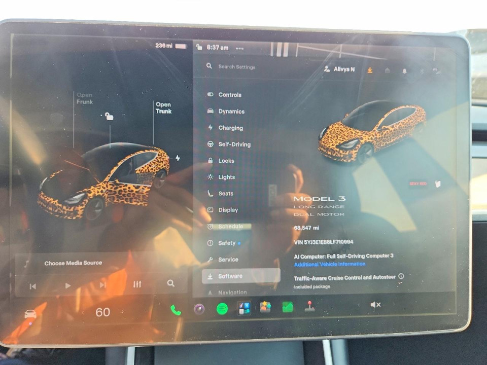 Tesla MODEL 3 2020 — Copart
