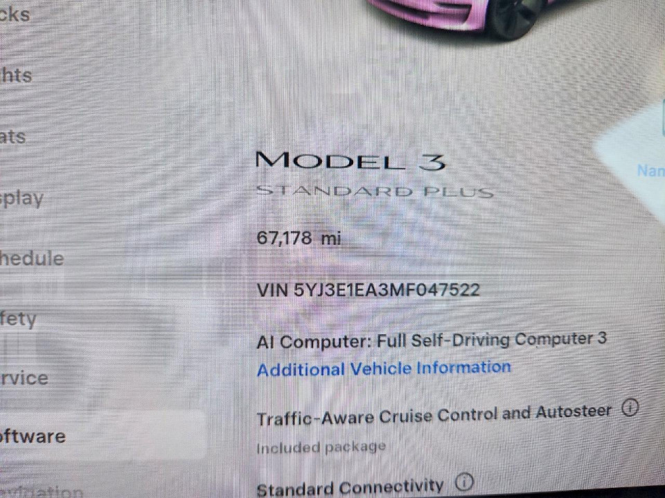 Tesla MODEL 3 2021 — Copart