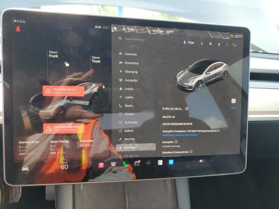 Tesla MODEL 3 2022 — Copart