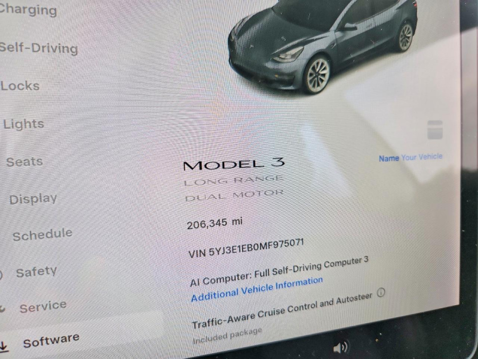 Tesla MODEL 3 2021 — Copart