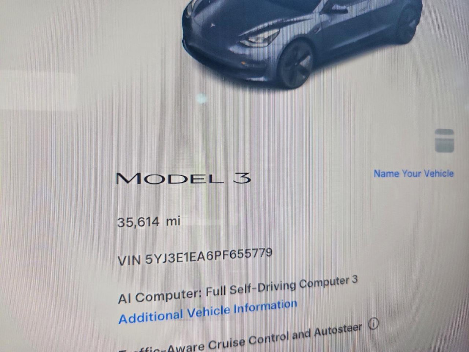 Tesla MODEL 3 2023 — Copart