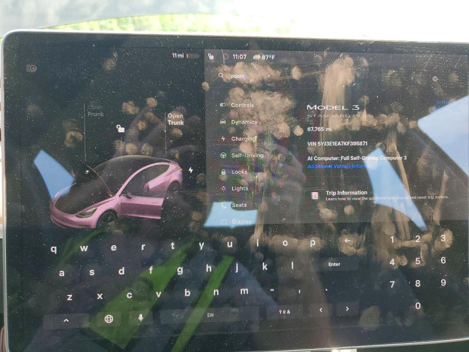 Tesla MODEL 3 2019 — Copart